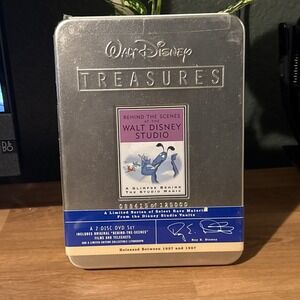 Disney Treasures: Behind the Scenes at the Walt Disney Studio DVD Set Sealed